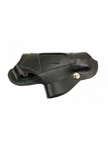 Кобура на пояс ПМ черная открытая