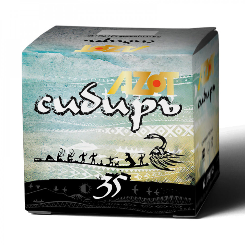 Патрон гладкоствольный дробовой Азот Сибирь 35 калибр 12/70