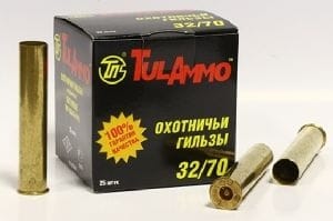 Гильза латунная TulAmmo калибр 12/70; 16/70; 20/70; 32/70