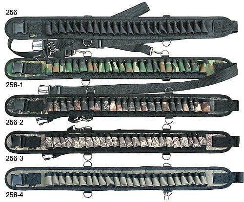 Патронташ открытый ХСН на 24 патрона К-12 тканевый с портупеей