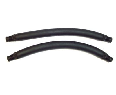 Тяги парные Sargan латекс черные Ø13 мм, 19 см