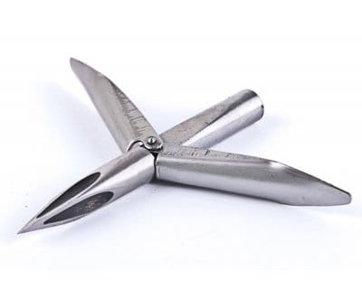 Наконечник с желобом, 2 лепестка Sargan Пиранья