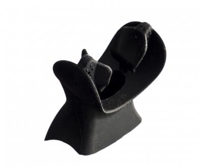 Загубник для трубки Sargan Бетта черный силикон