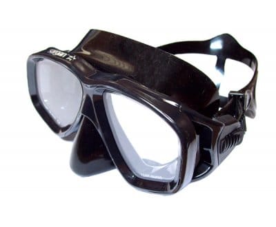 Маска для плавания Sargan Дельта черный силикон