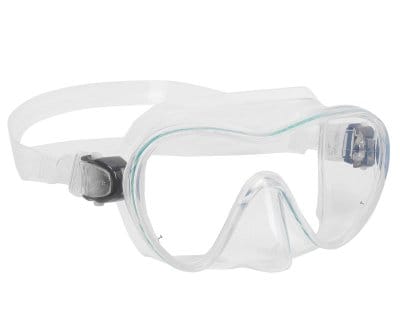 Маска для плавания Sargan АГИДЕЛЬ абсолютно прозрачный силикон