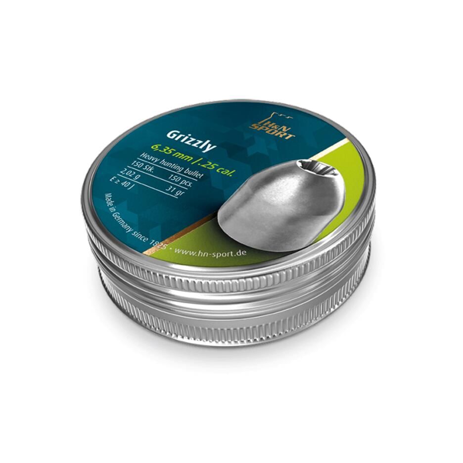 Пули калибр 6.35 мм H&N Sport Grizzly
