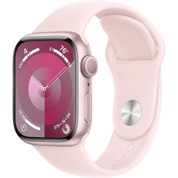 Apple Watch Series 9 41mm Pink MR933CH/A (силиконовый ремешок S/M) Apple
