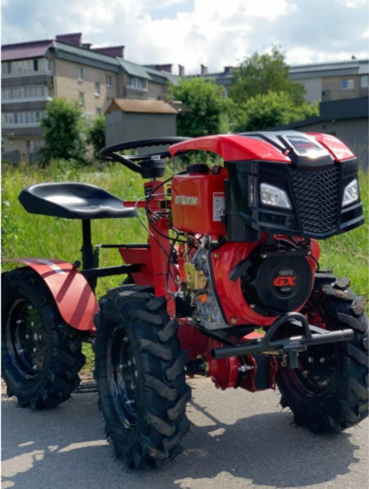 Дизельный минитрактор Storm 152D LUX (ПОЛНЫЙ ПРИВОД)