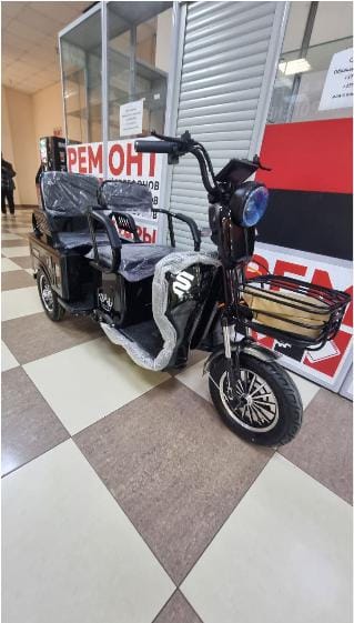 Электрический скутер IKING Фермер (черный)