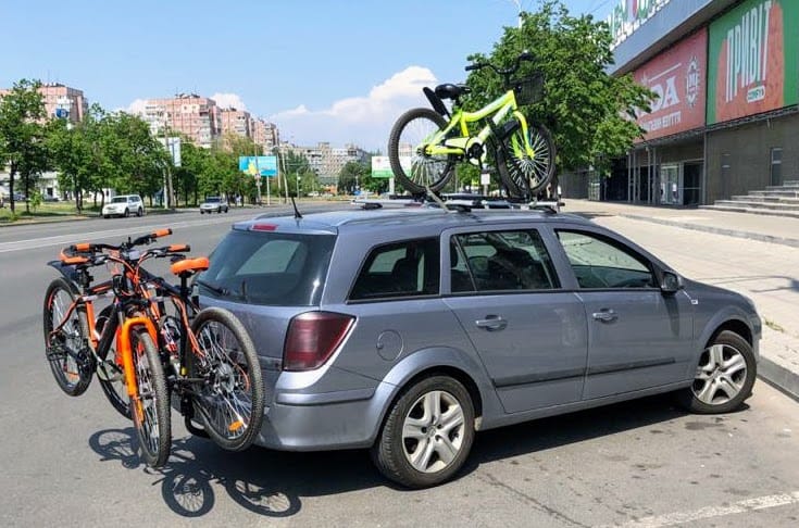 Велокрепление на крышу КЕНГУРУ Kenguru