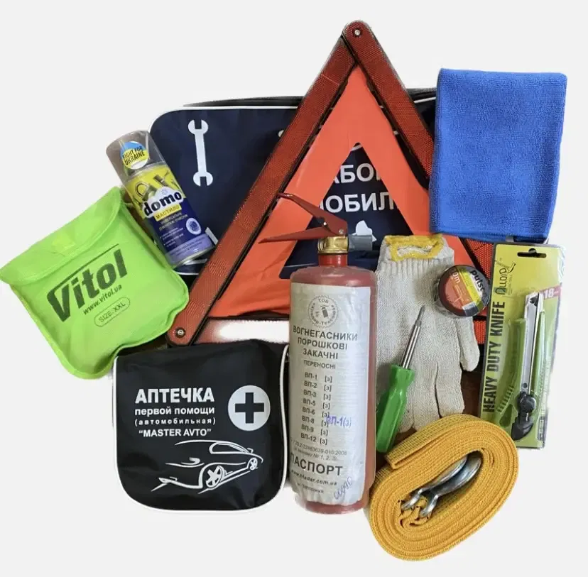 Набор автомобилиста "Евростандарт" 12 предметов Kenguru