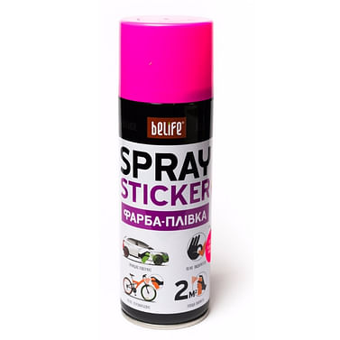 Belife spraysticker флюор, 400 мл (розовый) Belife