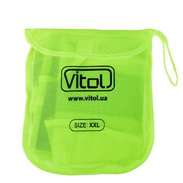 Жилет безопасности светоотражающий (green) 116 G XXL Vitol