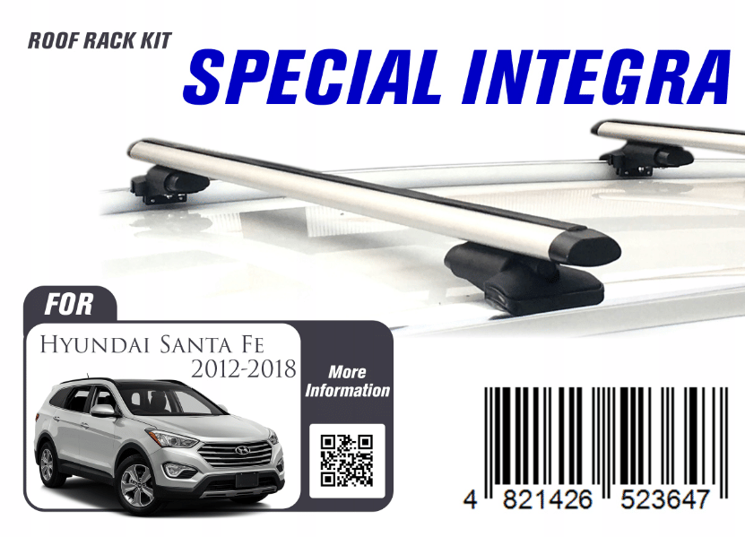 БАГАЖНИК HYUNDAI SANTA FE 2012 - 2018 аеро Kenguru