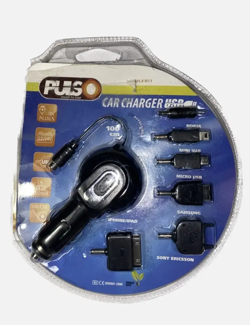 Автомобильный набор для телефонных зарядных устройств "Kenguru"