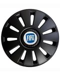 Колпак Колесный Fiat (черный) R15 Kenguru