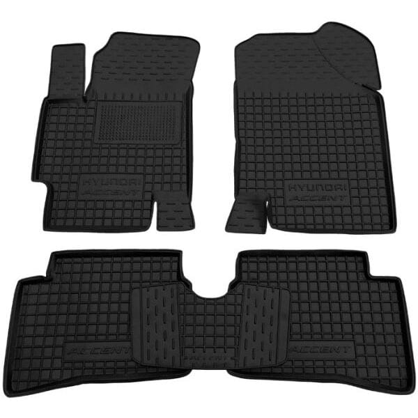Автомобильные коврики в салон 11159 HYUNDAI Accent (2006-2010)
