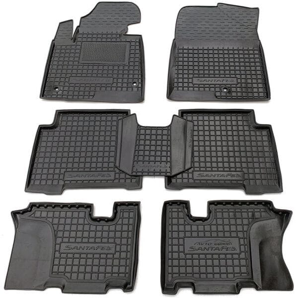 Автомобильные коврики в салон 11447 HYUNDAI Santa-Fe grand (2014>) (7мест)