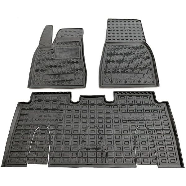 Автомобильные коврики в салон 11787 TESLA Model X (7мест)