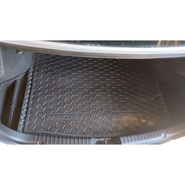 Автомобильный коврик в багажник 111285 MAZDA M 6 (2013>) (седан)