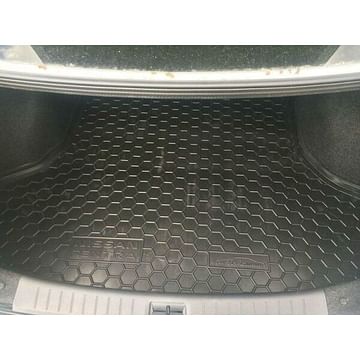 Автомобильный коврик в багажник 111522 NISSAN Sentra (2015>) (седан)