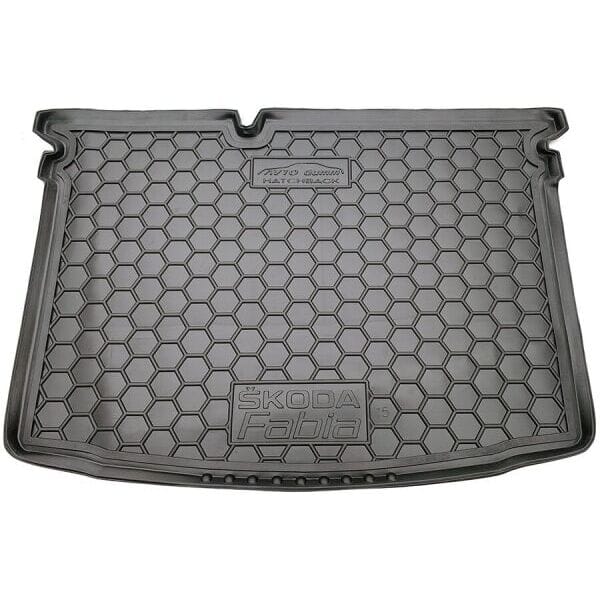 Автомобильный коврик в багажник 111513 SKODA Fabia lll (2015>) (хетчбэк)