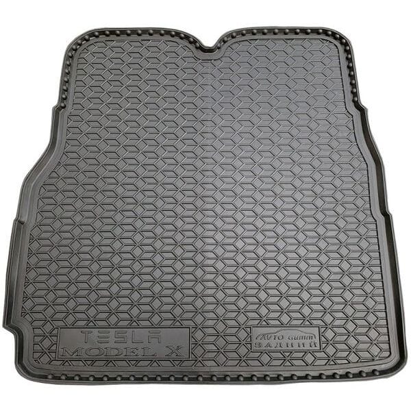 Автомобильный коврик в багажник 111854 TESLA Model X задний ( 7 мест большой )▬