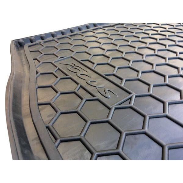 Автомобильный коврик в багажник 111474 FORD Focus (2011>) (седан) (с докаткой)