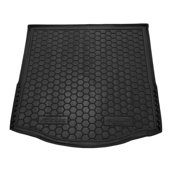 Автомобильный коврик в багажник 111474 FORD Focus (2011>) (седан) (с докаткой)