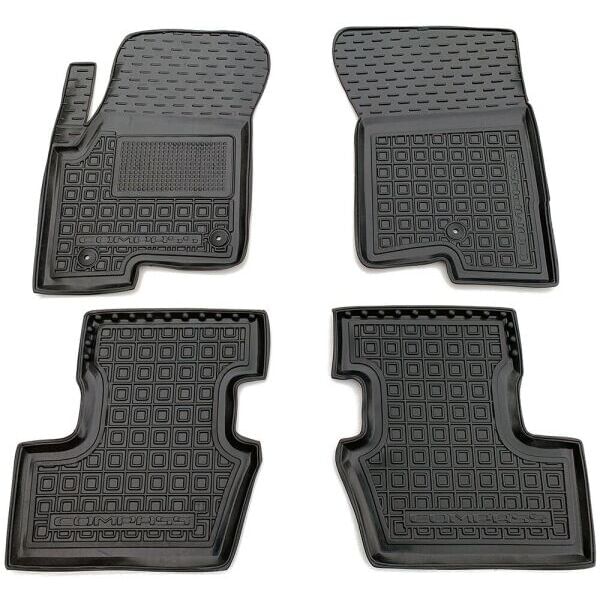 Автомобильные коврики в салон 11836 Jeep Compass 2011-2016 Var 2