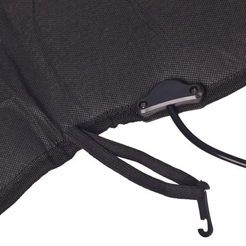 Накидка на сид. ZL012 BK (100x50см) с подогревом и переключателем Vitol