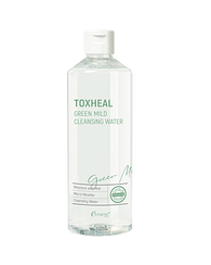 Жидкость для снятия макияжа Esthetic House TOXHEAL Green Mild Cleansing Water, 530 мл.