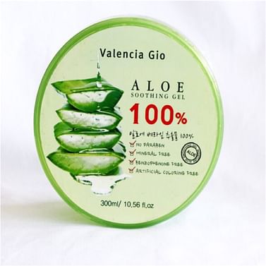 Многофункциональный гель для лица и тела с алое VALENCIA GIO Aloe Soothing Gel, 300гр.