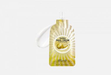 У/Т Регенерирующий крем для лица с муцином улитки BEAUSTA Golden Snail Cream, 15мл.