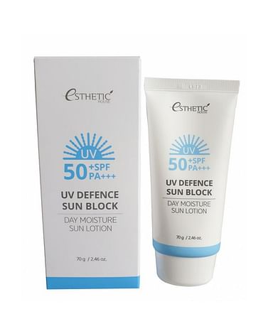 Солнцезащитный лосьон Esthetic House UV Defence Sun Block Day Moisture Sun Lotion SPF 50+ / PA+++, 70мл.