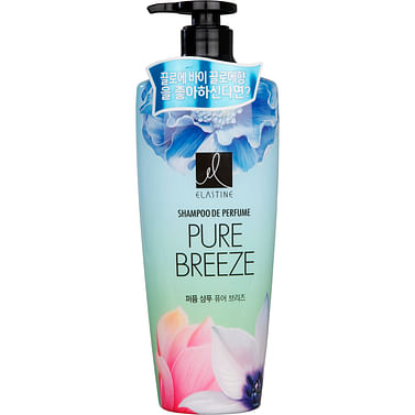 Шампунь для всех типов волос (парфюмированный) LG Elastine Pure Breeze Shampoo, 600мл.