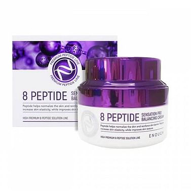 Восстанавливающий крем с пептидами Enough 8 Peptide Sensation Pro Balancing Cream, 50мл.