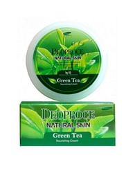 Крем для лица и тела Deoproce Natural Skin Nourishing Cream - Зеленый чай