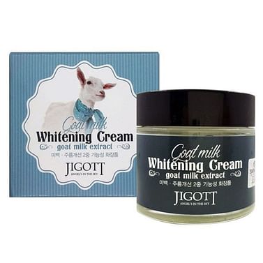 Крем для лица JIGOTT Whitening Cream, 70 мл - Козье молоко