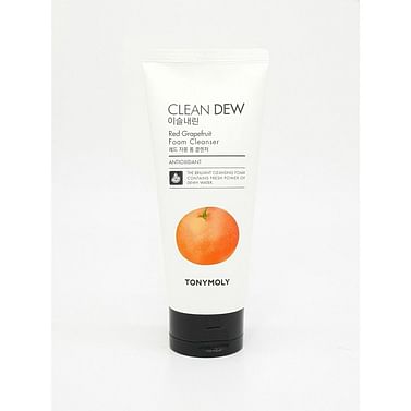 Пенка для очищения кожи лица TONYMOLY Clean Dew Foam Cleanser, 180мл. - Грейпфрут