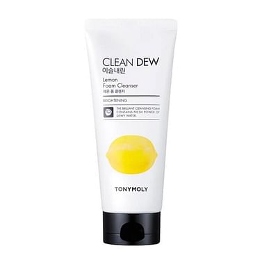 Пенка для очищения кожи лица TONYMOLY Clean Dew Foam Cleanser, 180мл. - Лимон
