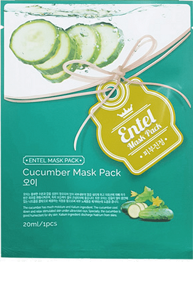 РОЗНИЦА Тканевая маска для лица Entel Mask Pack