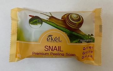 Мыло - пилинг для лица и тела Ekel Premium Peeling Soap, 150гр. - Улитка