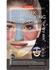 Маска для лица (комбинированный набор) PUREDERM Galaxy 3X Multi-Masking Program For Dry Skin, 3*5гр.