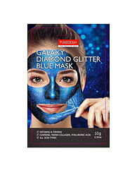 Маска для лица (маска-пленка) PUREDERM Galaxy Diamond Glitter Blue Mask, 10гр.