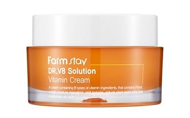 Осветляющий крем с витаминами Farm Stay Dr.V8 Solution Vitamin Cream, 50мл.