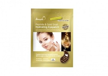 Тканевые патчи с золотом и пептидами SkinApple Peptide&Gold Snail Hydrating Eye Patch, 30шт.