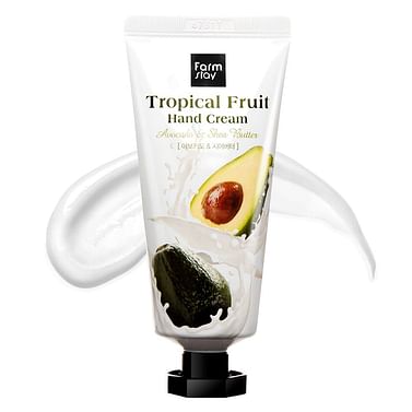 Крем для рук тропические фрукты Farm Stay Tropical Fruit Hand Cream, 50 мл. (4 ВИДА)