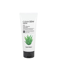 Пенка для умывания Tony Moly Clean Dew Aloe Foam Cleanser 180 мл - Алоэ