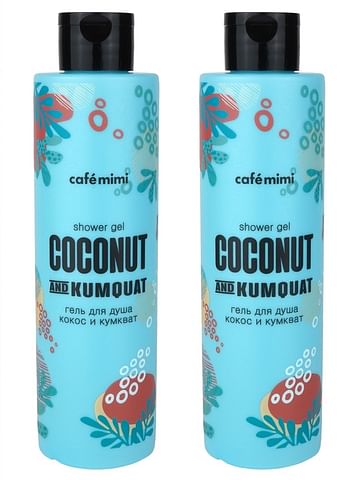 Гель для душа Cafemimi Coconut&Kumquat, 300 мл